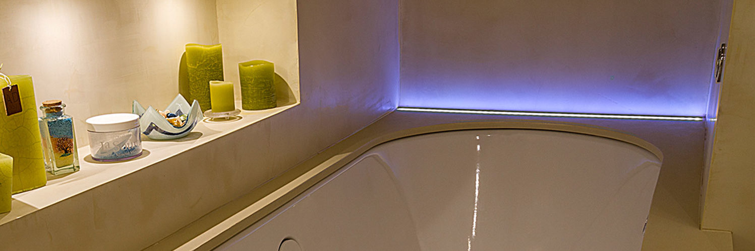 LED for bathrooms design